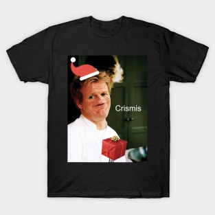 Gordon Ramsay Crismis Christmas Sosig T-Shirt